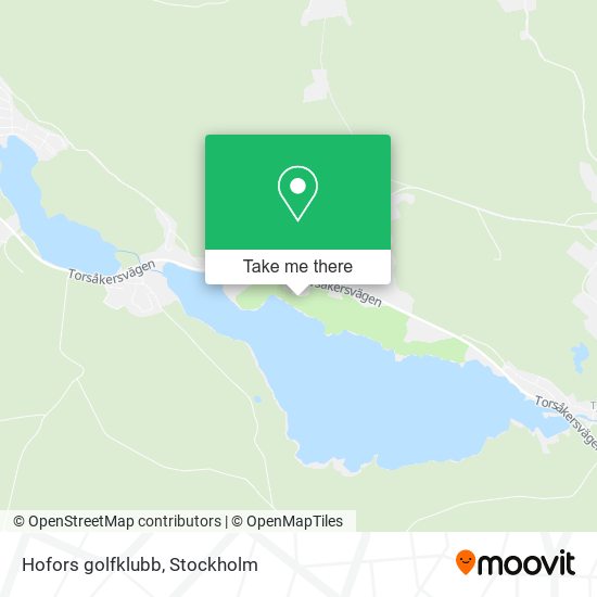 Hofors golfklubb map
