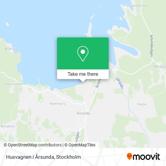Husvagnen i Årsunda map