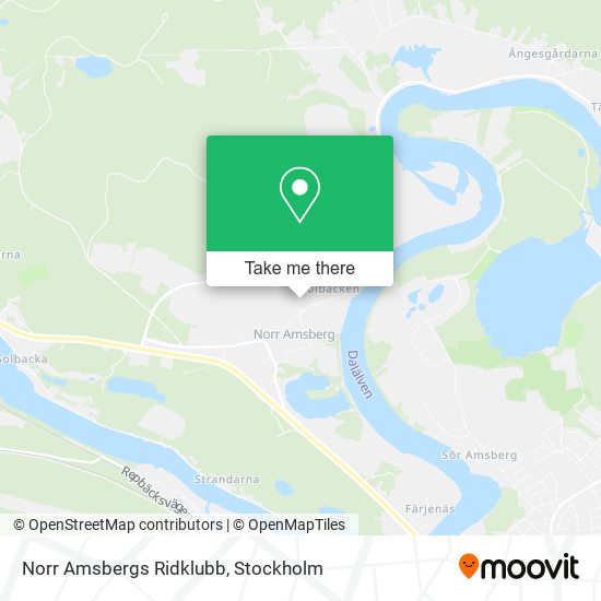 Norr Amsbergs Ridklubb map