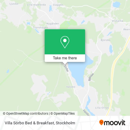 Villa Sörbo Bed & Breakfast map