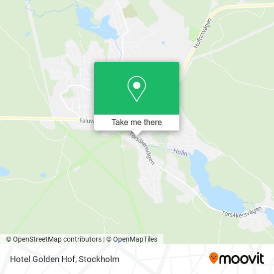 Hotel Golden Hof map