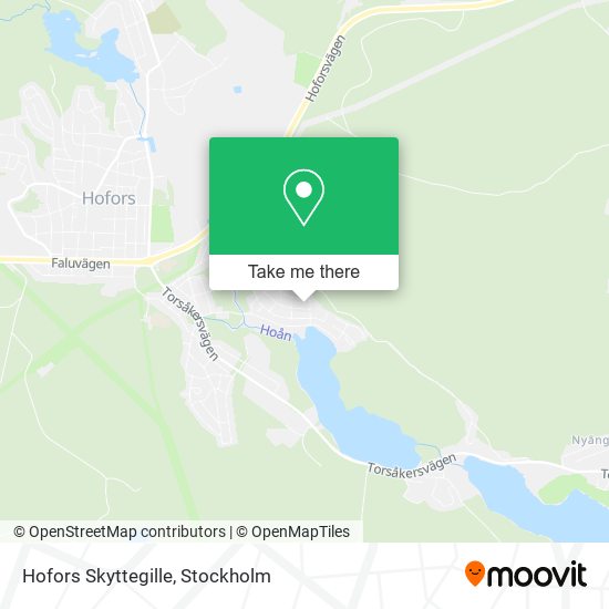 Hofors Skyttegille map