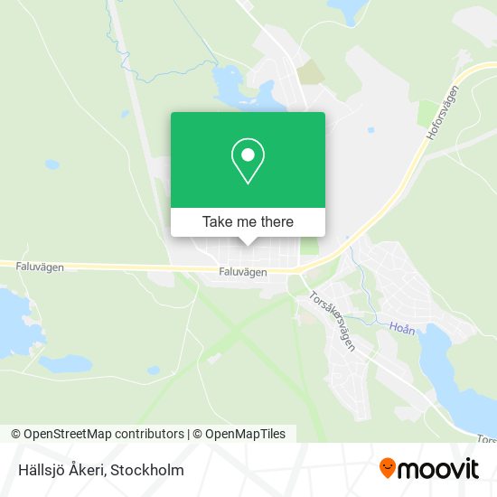Hällsjö Åkeri map