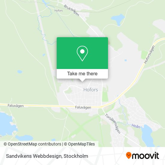 Sandvikens Webbdesign map