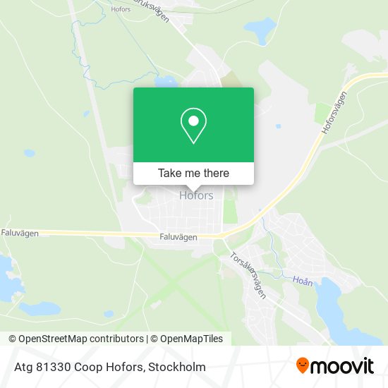Atg 81330 Coop Hofors map