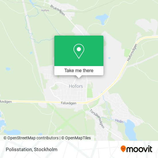 Polisstation map