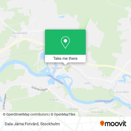 Dala-Järna Fotvård map