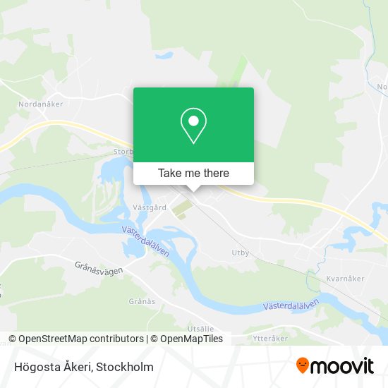 Högosta Åkeri map