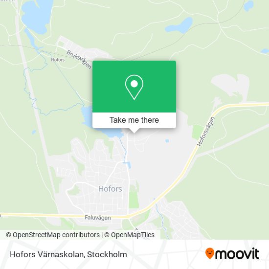 Hofors Värnaskolan map