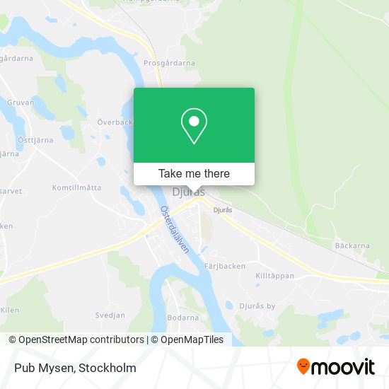 Pub Mysen map