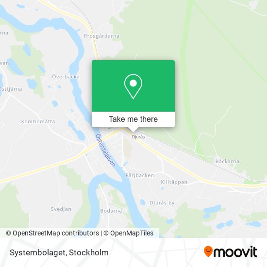 Systembolaget map