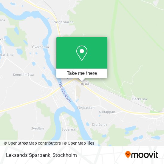 Leksands Sparbank map