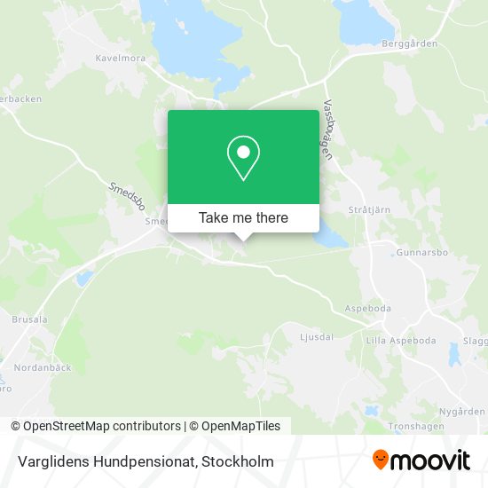 Varglidens Hundpensionat map