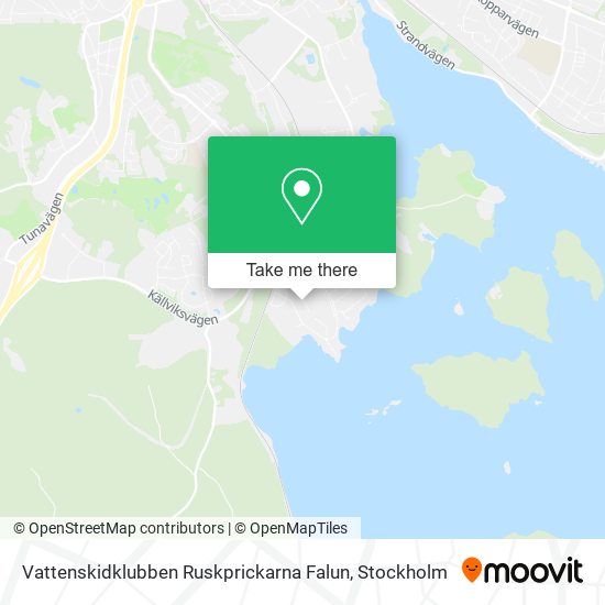 Vattenskidklubben Ruskprickarna Falun map