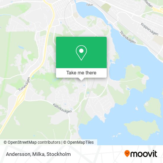 Andersson, Milka map