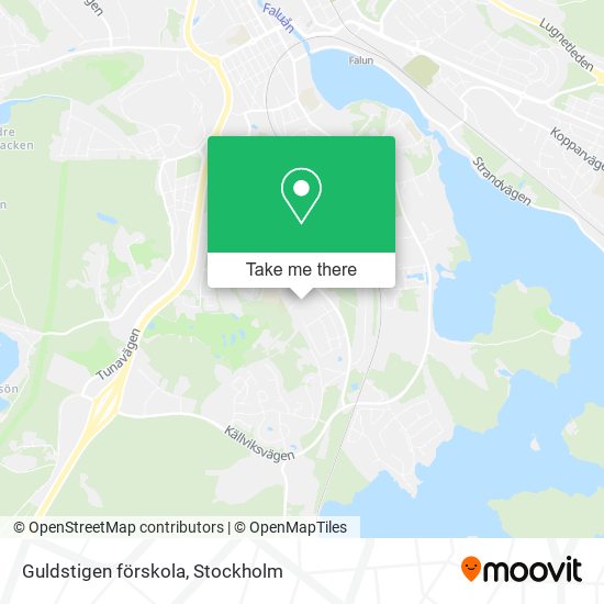 Guldstigen förskola map