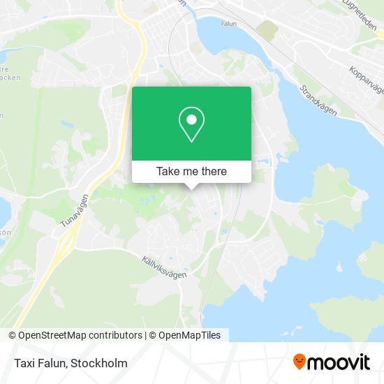 Taxi Falun map