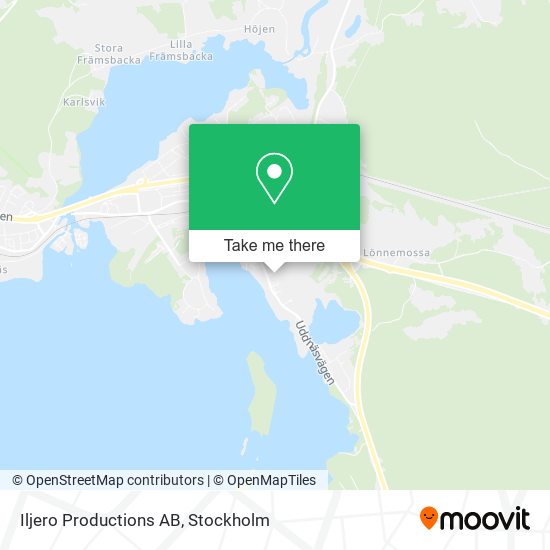 Iljero Productions AB map