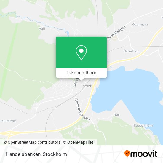 Handelsbanken map