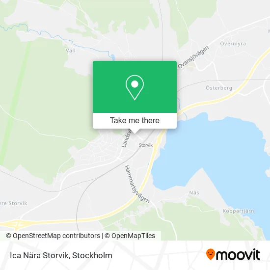 Ica Nära Storvik map