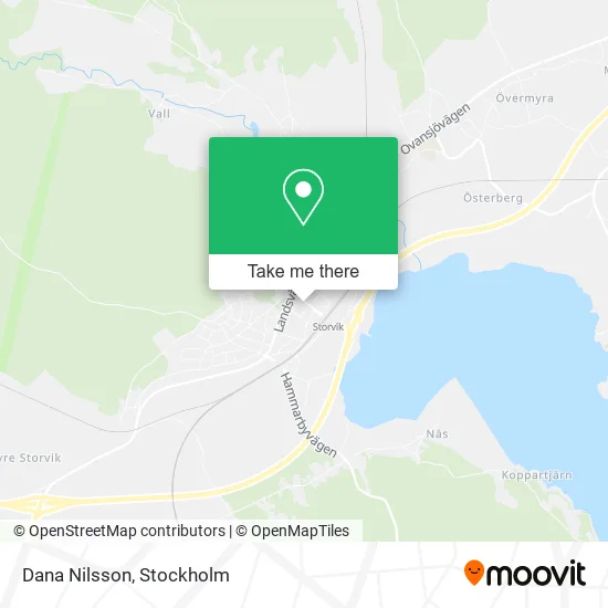 Dana Nilsson map