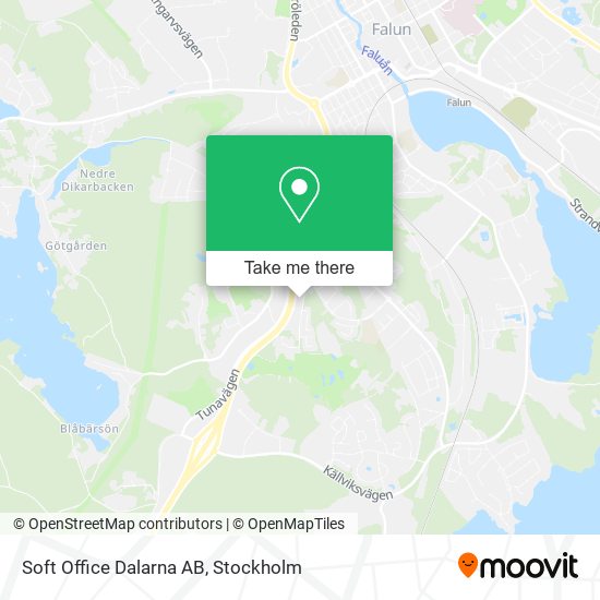 Soft Office Dalarna AB map