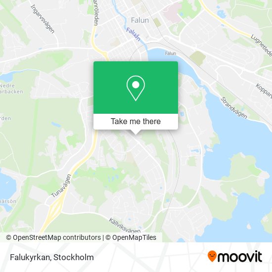 Falukyrkan map