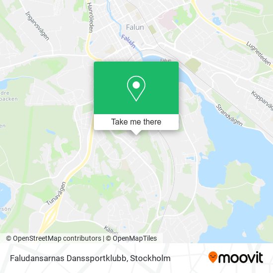 Faludansarnas Danssportklubb map