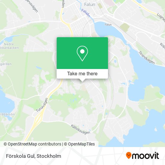 Förskola Gul map