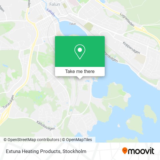 Extuna Heating Products map