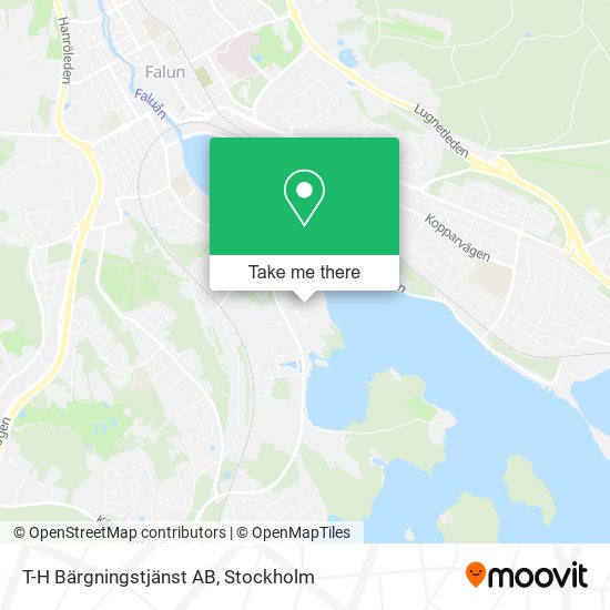 T-H Bärgningstjänst AB map