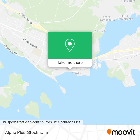 Alpha Plus map