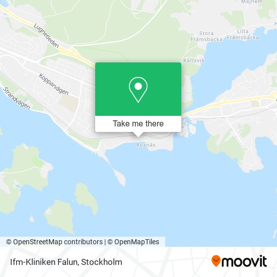 Ifm-Kliniken Falun map