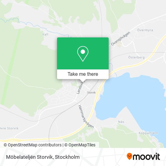 Möbelateljén Storvik map