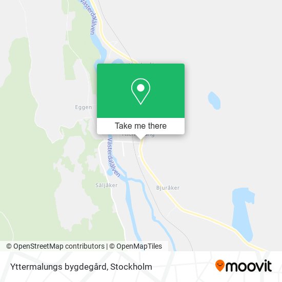 Yttermalungs bygdegård map