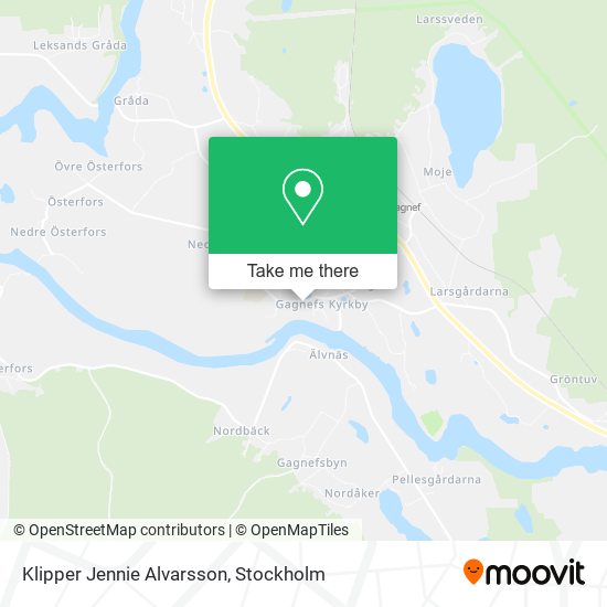 Klipper Jennie Alvarsson map