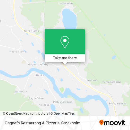 Gagnefs Restaurang & Pizzeria map