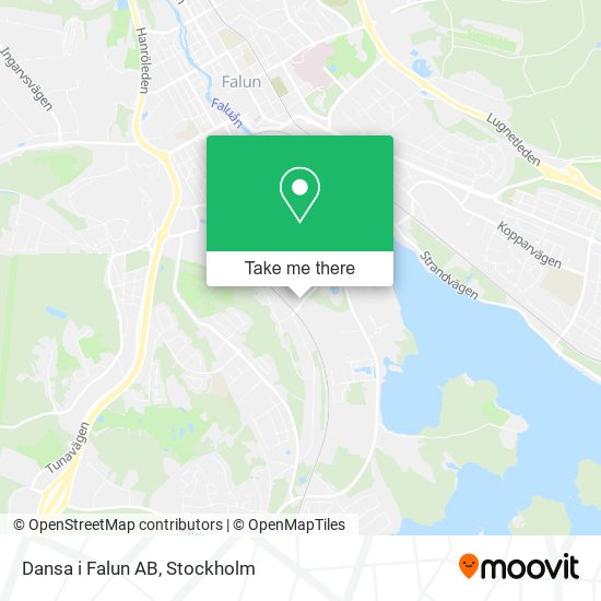 Dansa i Falun AB map