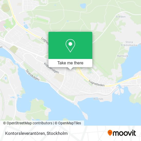 Kontorsleverantören map