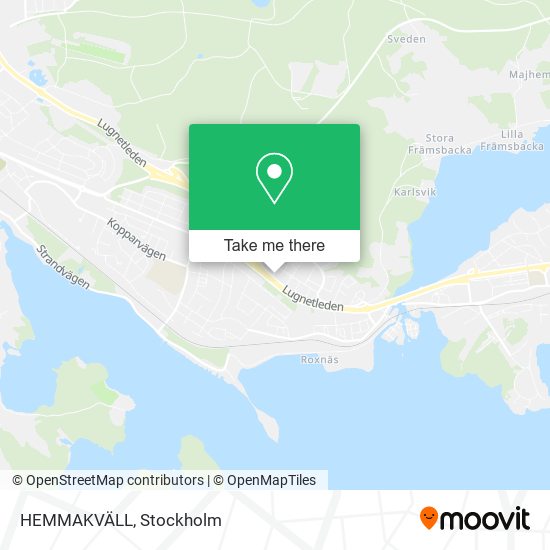 HEMMAKVÄLL map