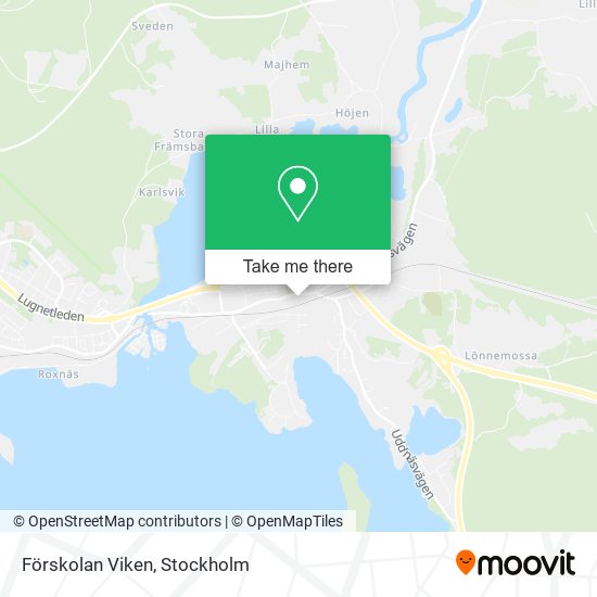 Förskolan Viken map