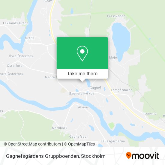 Gagnefsgårdens Gruppboenden map