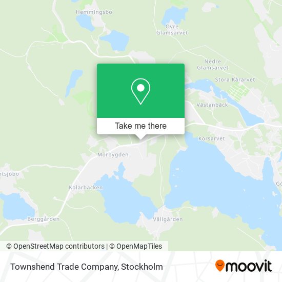 Townshend Trade Company map