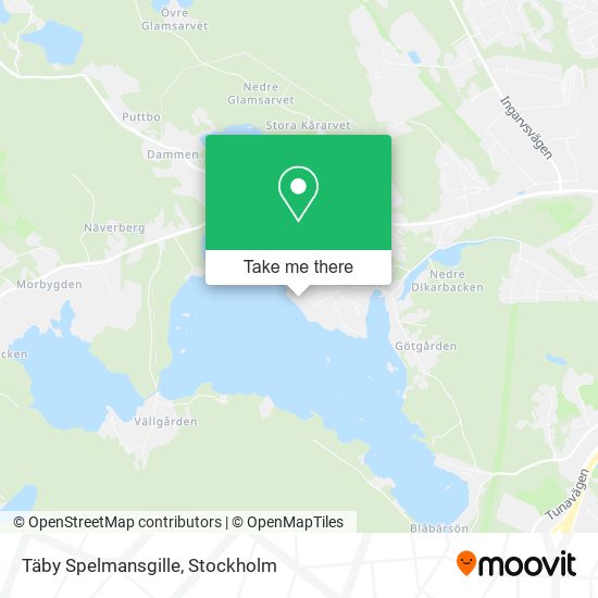 Täby Spelmansgille map