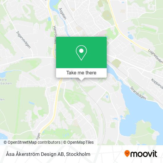 Åsa Åkerström Design AB map