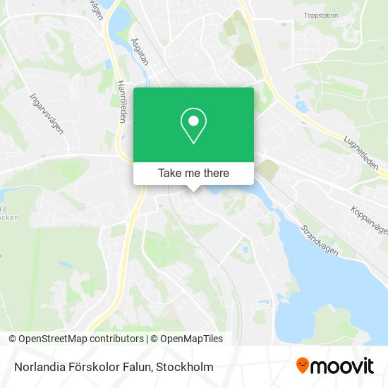 Norlandia Förskolor Falun map