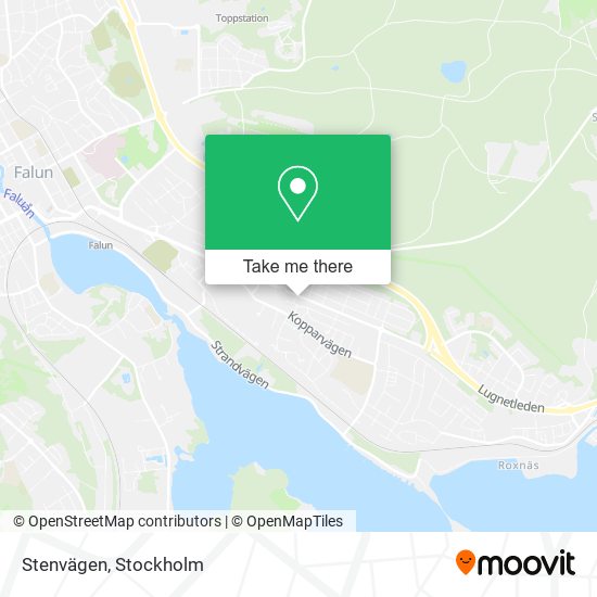 Stenvägen map