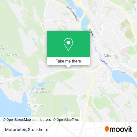 Motorbiten map