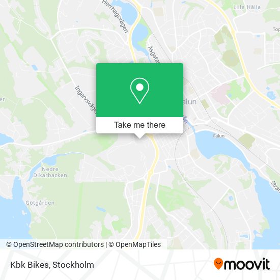 Kbk Bikes map