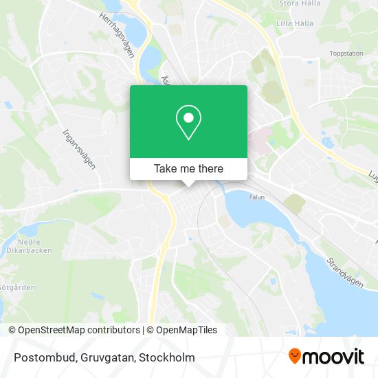 Postombud, Gruvgatan map